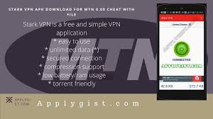 Take back your privacy online and protect your personal data with a risk free vpn for pc. Stark Vpn Apk Download For Mtn 0 00 Cheat With File Applygist Tech News