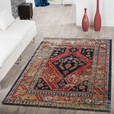 Teppich Modern Orientalisch Schwarz Mehrfarbig Wohnzimmer Teppiche Teppiche In 2020 Wohnzimmer Orientalisch Teppich Wohnzimmer Zimmerteppiche