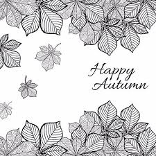Black And White Background Design Png Black White Autumn Fall Background Frame Line Art Pattern Modern Illustration Design Autumnal B Black And White Lines Line Art Free Graphic Design