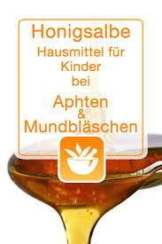 Honigsalbe Hausmittel Fur Kinder Bei Aphten Und Mundblaschen Aphten Hausmittel Mundpflege