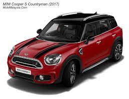 Daftar harga mini cooper 2021 (dp & cicilan) di indonesia. Mini Cooper S Countryman Sport 2017 Price In Malaysia From Rm265 888 Motomalaysia