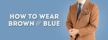 A triad of soft shades: How To Pair Brown And Blue