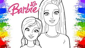 Em colorir.com encontrar centenas de páginas para colorir e colorir online gratuitamente. Desenho De Colorir Para Criancas Desenhos Animados Video Da Boneca Barbie Para Meninas Infantil Youtube