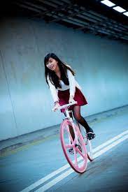 ljiaming from the fixielicious hong kong fixed gear girl crew 我嘅女神 3 自転車ガール 自転車 サイクリング