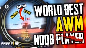 Hey, are you looking for a stylish free fire names & nicknames for your profile? World Best Awm Noob Player Garena Free Fire Total Gaming Youtube