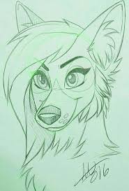 Pin By Bunny Jones On Base Furry Drawing Anime Wolf Drawing Furry Art