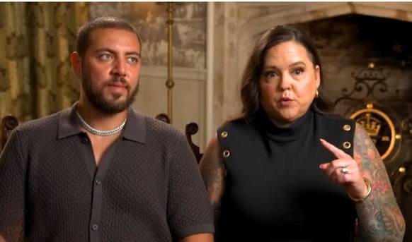 Rebecca and Zied put it all on the table in group therapy... including the  fact that she tracks his location 📍 New 90 Day: The Last Resort TONIGHT at  8p. #90DayFiance