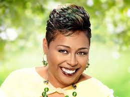 Cute Short Curly Hairstyle With Hair Color From Kenya Young
