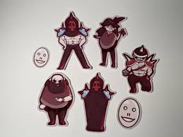 I couldn't find any LISA stickers that I liked, so I made my own! I'm  thinking of eventually selling them once I can efficiently make them. Any  thoughts? : r/lisathepainfulrpg