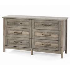 Better Homes Gardens Modern Farmhouse 6 Drawer Dresser Rustic Gray Finish Walmart Com 6 Drawer Dresser Better Homes Better Homes Gardens
