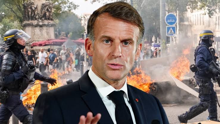 French President Macron Mocked After Placing Blame For Riots In Bizarre Place