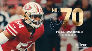 Also, prepare to disagree with where one future hall of fame quarterback is ranked. Fred Warner Makes First Appearance On Nfl Top 100