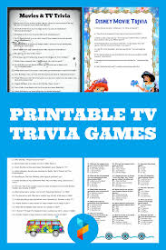 Challenge them to a trivia party! 6 Best Free Printable Tv Trivia Games Printablee Com