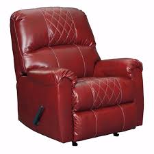 The chair offers comfort, style, and value to whoever decides to invest the synthetic leather of monarch specialties recliner chair takes the best value place. Betrillo Salsa Red Rocker Recliner 4050425 Ashley Furniture Afw Com