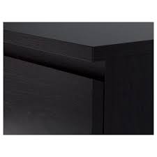 That's why a safety fitting is included so that you can attach the chest of drawers to the wall. Malm Black Brown Chest Of 4 Drawers 80x100 Cm Ikea