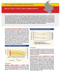 Fiscal policy can be very finely tuned (e.g. Colombia Fiscal Policy Peace And Human Rights Cesr