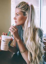 Long Hair Womens Styles 7 Day Hair Diary Barefoot Blonde By Amber Fillerup Clark Hair Diary Hair Styles Hair
