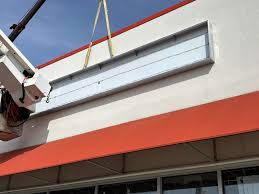 Soooo….. What a surprise today! Our sign has been installed and we have had  3 new visitors already because they saw the sign! Thank you LAAD Sign and  Lighting! We will be