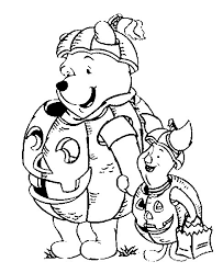 Winnie the pooh halloween coloring pages are a fun way for kids of all ages to develop creativity, focus, motor skills and color recognition. Interactive Magazine Disney Halloween Coloring Pages With Winnie Piglet And Mickey Mouse