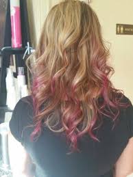 Pink Partial Ombre Long Hair Styles Pink Hair Hair Color