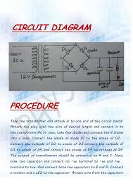 Physics Investigatory Project On Rectifier Investigatory Project Physics Projects Physics