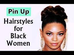 Prom hair by luxy hair. Pin Up Hairstyles For Black Women Youtube