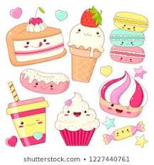 Ensemble D Icones Sucrees Mignonnes Dans Le Style Kawaii Avec Un Visage Souriant Et Des Joues Roses Pour Un En 2020 Griffonnages Kawaii Autocollants Diy Dessin Kawaii