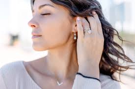 Emerald and Asscher East-West Half Band