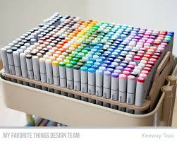 Copics Storage Keeway Tsao Mftstamps Marker Storage Pen Organization Art Supplies Storage