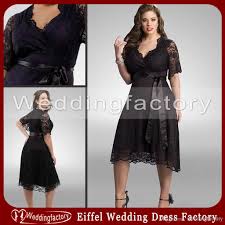 Wholesale Plus Size Bridesmaid Buy Black Lace Plus Size Bridesmaid Dresses Party Dresses With Sleeves Popular Wedding Dresses Bridesmaid Dresses With Sleeves