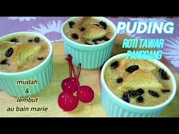 Check spelling or type a new query. Cara Membuat Puding Roti Tawar Simple Bisa Panggang Bisa Kukus