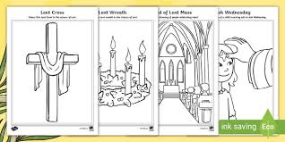 And possibly keep little hands busy for another few minutes. Ash Wednesday Colouring Pack Easter Teaching Resource