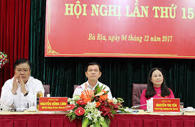 Ông hiện là ủy viên ban chấp hành trung ương đảng khóa xiii, phó trưởng ban dân vận trung ương. Ba Rá»‹a VÅ©ng Tau Cac Chá»‰ Tieu Kinh Táº¿ Ä'á»u Ä'áº¡t Va VÆ°á»£t Káº¿ Hoáº¡ch