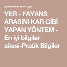 Yer Fayans Arasini Kar Gibi Yapan Yontem En Iyi Bilgiler Sitesi Pratik Bilgiler Natural Cleaning Products Cleaning Materials Cleaning Hacks