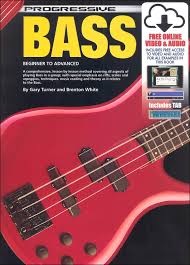 Sight reading on bass guitar example 1. Progressive Bass Guitar Koala 9780959540444