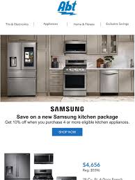 Find the best kitchen appliances packages and save more at abt. Abt Receive Up To 10 On A New Samsung Kitchen Milled