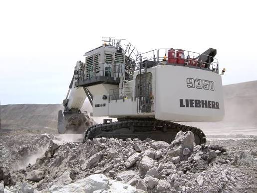 Liebherr R9350 Mini Excavator