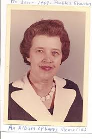 If you grew up in Peebles and you went to Peebles elementary school you had  Mrs. Cooper as your teacher. She passed away in 2007 but if she were living  she would