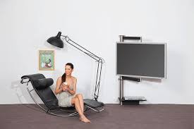 Tv Holder Solution Art112 Product Design Wissmann Raumobjekte In 2020 Tv Holder Support Mural Design