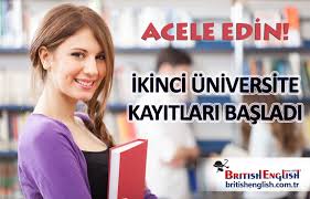 We did not find results for: Sinavsiz Ikinci Universite Kayitlari Basladi British English British English