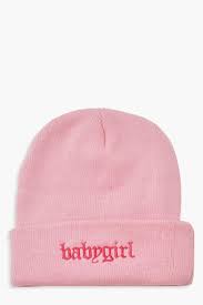 Babygirl Beanie Boohoo Beanie Outfit Cute Hats Beanie