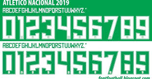 El nuevo presidente de los verdes. Font Football Font Vector Atletico Nacional Sa 2019 Kit