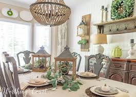 Ohygge tribe glare artificial flower silk peony bouquets hygrangea carnations flower arrangement centerpiece for table wedding dining room home decorations set of 2, blush pink 4.1 out of 5 stars 235 $10.99 $ 10. My Casually Elegant Fall Dining Room A Video Tour Worthing Court