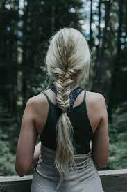 Hiking Hair Style Road Trip Hair Style Long Braids Fishtail Braid Www Bakaichik Com Hiking Hair Styles Hiking Hairstyles Fish Tail Braid
