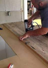 Diy Reclaimed Wood Countertop Diy Wood Countertops Reclaimed Wood Countertop Diy Countertops