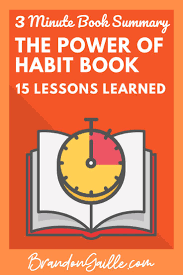 The Power Of Habit Book Speed Summary W Pdf Habit Books Rich Dad Poor Dad Thinking Fast And Slow