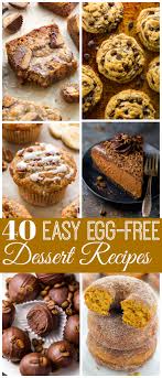 Make impressive giant raviolis with an egg yolk. 40 Epic Egg Free Dessert Recipes Baker By Nature