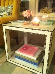 Ordered this table back in february 2014. Clayton Grey Inspired Nailhead Side Table Ikea Hackers