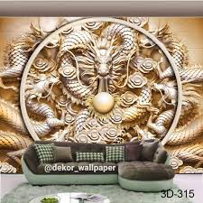 Maybe you would like to learn more about one of these? Wallpaper Custom 3d Motif Naga Shopee Indonesia
