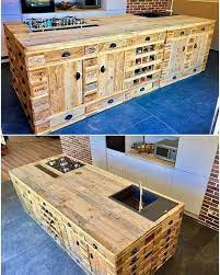 Riciclo Creativo Arredamento 16 Idee Degne Di Un Vero Designer Design Rustico Da Cucina Tavolo Pallet Fai Da Te Cucina Con Isola Pallet